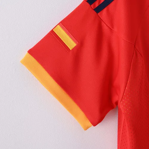 2002 Retro Spanien Heim-Fußballtrikot AAA Fan-Qualität — view 4