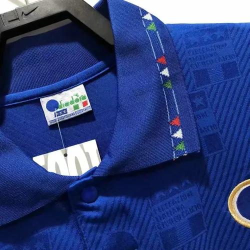 1994 レトロ FIFA イタリア ホーム サッカーシャツ — view 5