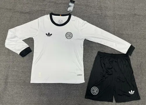 2025/2026 Long Sleeve Germany 125th Anniversary Edition White Football Jersey AAA fan-grade Kids Size