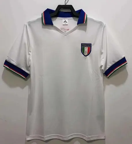 1982 レトロ FIFA イタリア アウェイ サッカーシャツ タイ品質 — view 1