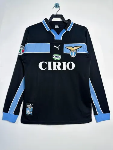 1998/1999 Retro Long Sleeve Lazio Away Soccer Jersey AAA fan-grade