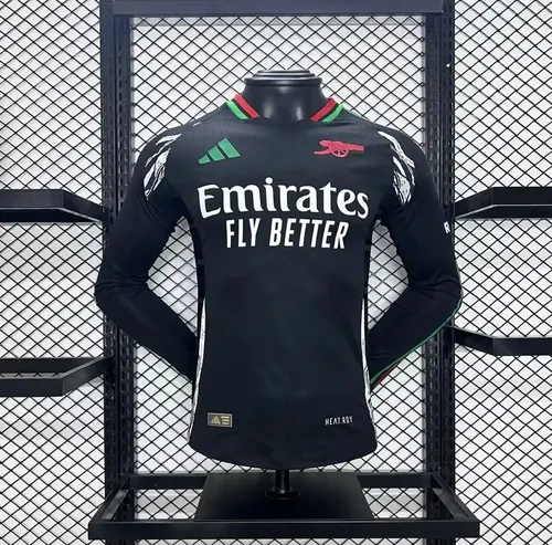 2024/2025 Long Sleeves Arsenal Away Player Version Football Shirt AAA fan-grade
