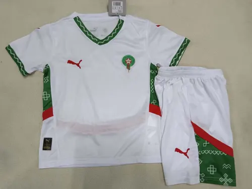 2024/2025 Morocco National Team Away Football Shirt AAA fan-grade Kids Size