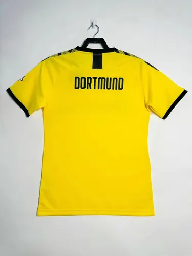 2019-2020 Retro Dortmund Heim Fußballtrikot Thai-Qualität — view 2