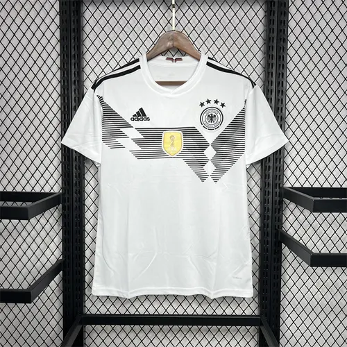 2018 Retro Germany Home Soccer Jersey AAA fan-grade — view 1
