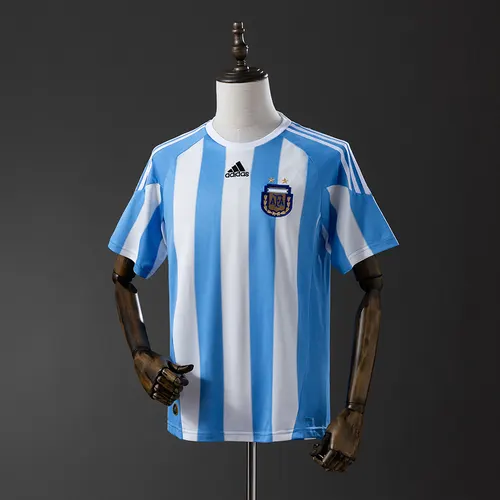 2010 Retro Argentinien Heimtrikot AAA Fan-Qualität — view 1