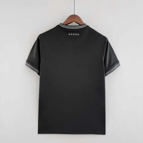 2022 Brasil Edición Especial toda negra Camiseta de Fútbol — view 2