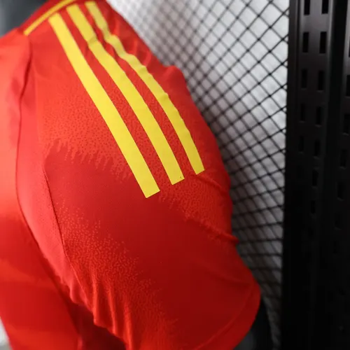 2024-2025 Player Version Spain Home Soccer Shirt — view 7