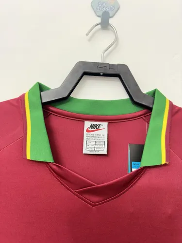 1998 Retro Portugal Heim Fußballtrikot AAA fan-gradät — view 3