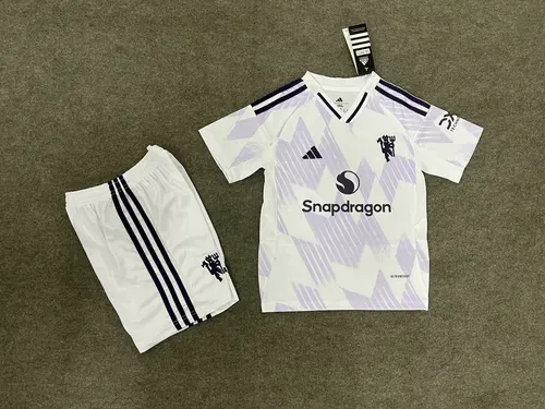 2025/2026 Manchester United Away Football Shirt AAA fan-grade Kids Size