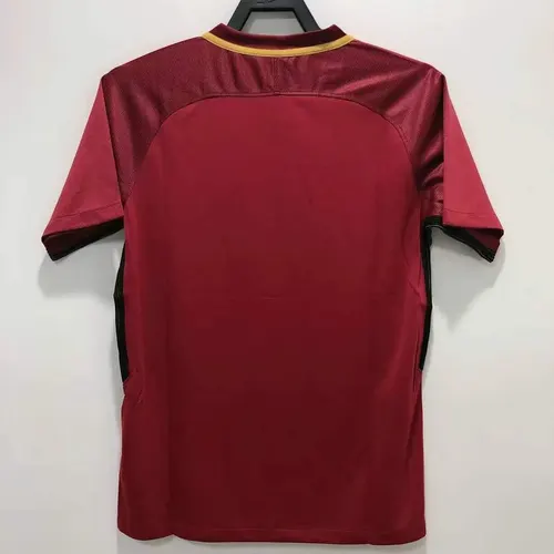2017/2018 Retro Roma Home Soccer Jersey AAA fan-grade — view 2