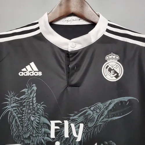 Maillot troisième extérieur manches longues rétro Real Madrid 2014/2015 — view 3