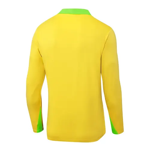 2025/2026 Conjunto de Treino Meia-Puxada Brasil Amarelo — view 4