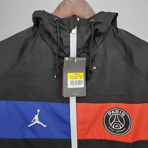 2021 윈드브레이커 PSG 파리 생제르맹 블랙 — view 3