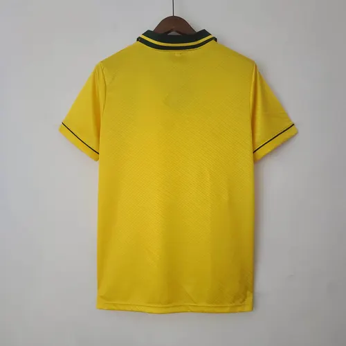 1994 Retro Brazil Home Soccer Jersey — view 2