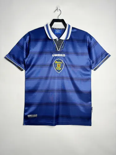 1998-2000 Retro Schottland Nationalmannschaft Heim Fußballtrikot AAA fan-gradät