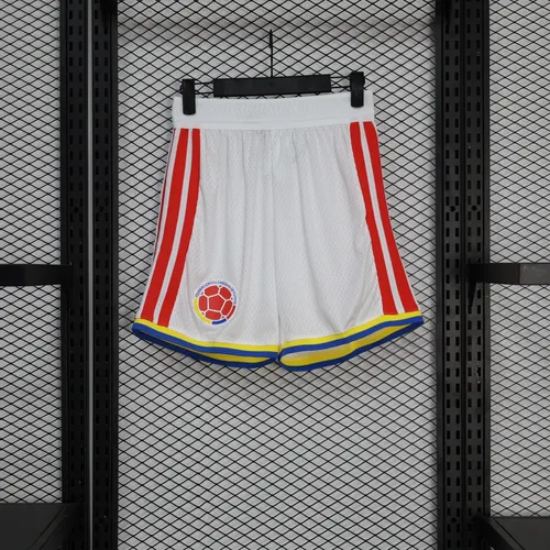 2026 Player Version Retro Colombia Home Shorts AAA fan-grade