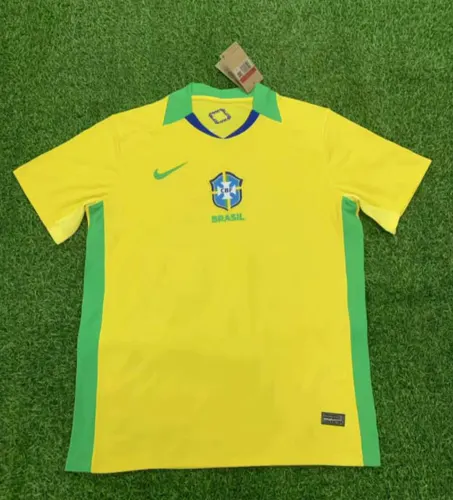 2025 Maillot Domicile Brésil AAA qualité fan — view 7