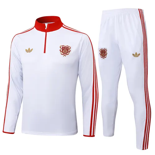 2025/2026 Bayern Munich Half-Pull Training Suit 120th Anniversary Edition Football Shirt AAA fan-grade Set