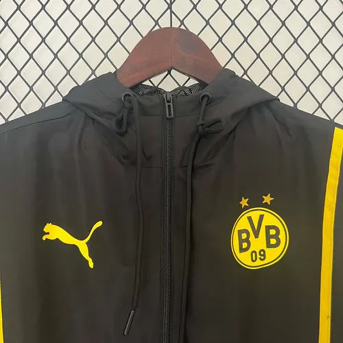2024/2025 Dortmund Windbreaker Black Football Shirt AAA fan-grade Set — view 3