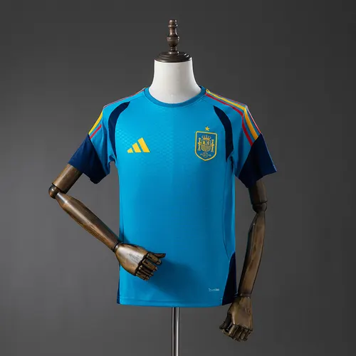 2026 Spain National Team Training Jersey-Blue Football Shirt AAA fan-grade