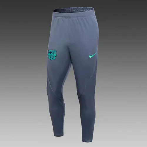 2023/2024 Barcelona Half-Pull Training Suit Gray Jersey Set — view 5