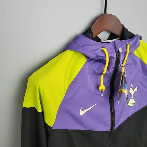 2021/2022 Tottenham Jersey Windbreaker Lila-Schwarz — view 5