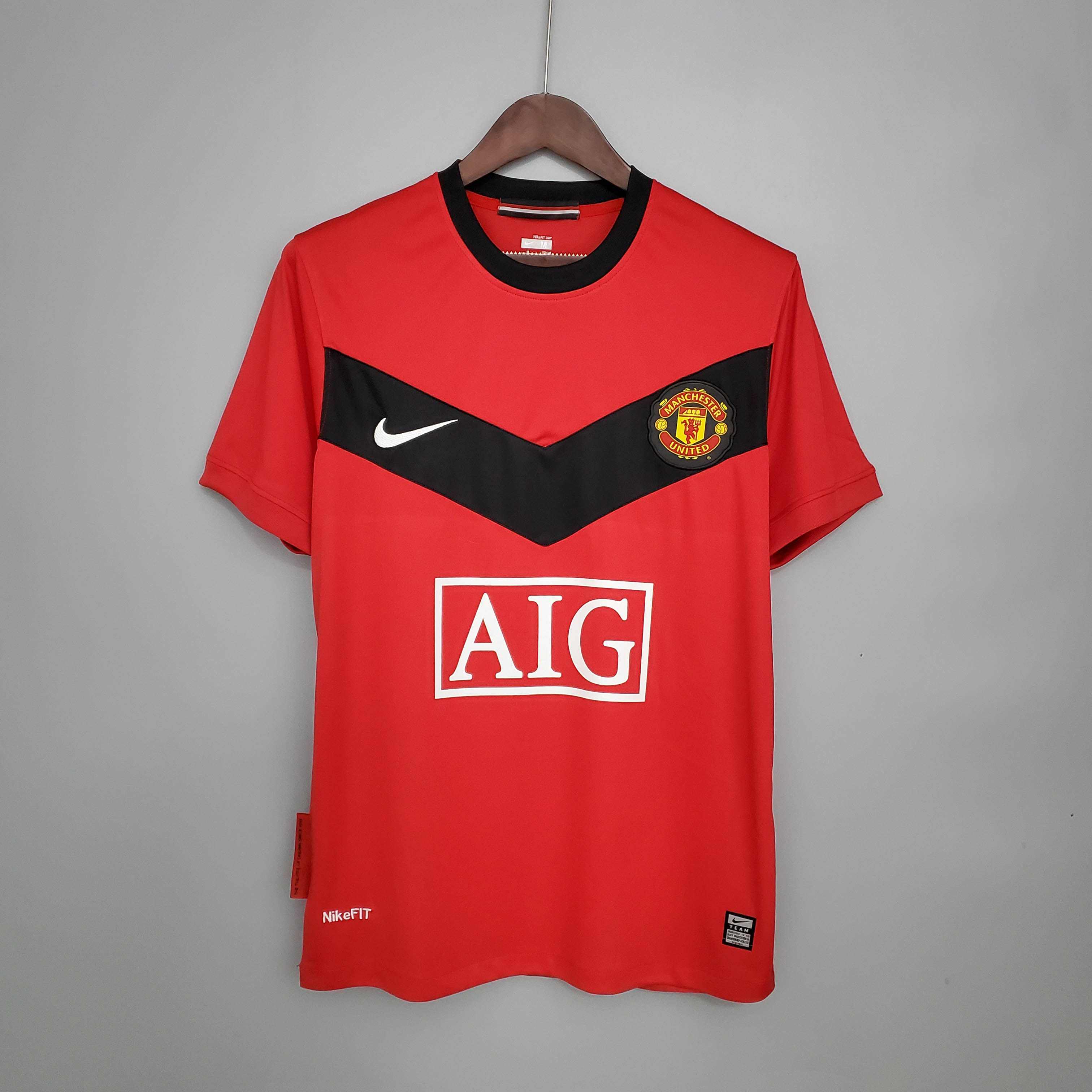 2009/2010 Retro Manchester United Home Football Shirt AAA fan-grade