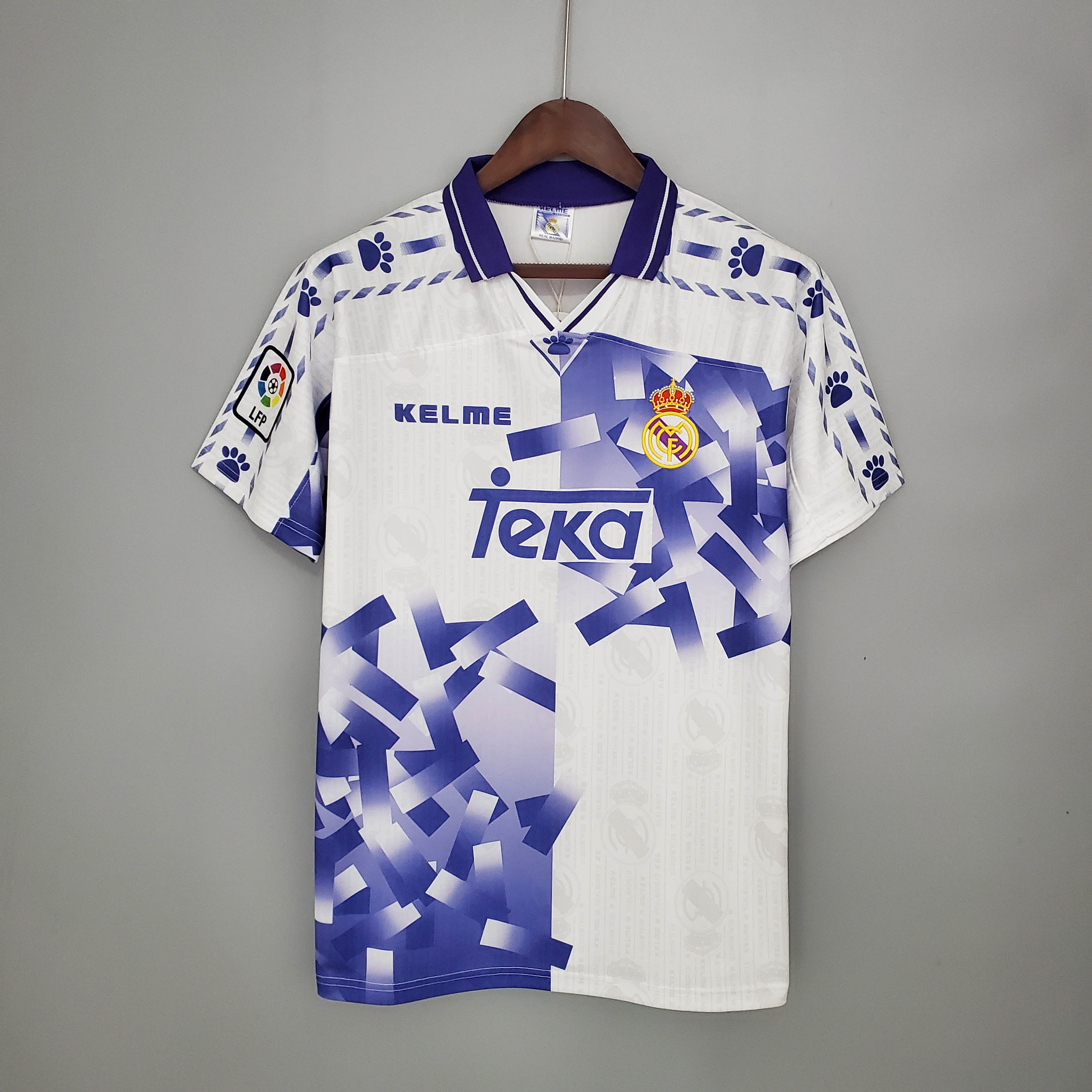 1996/1997 Retro Real Madrid Third Away Soccer Jersey AAA fan-grade