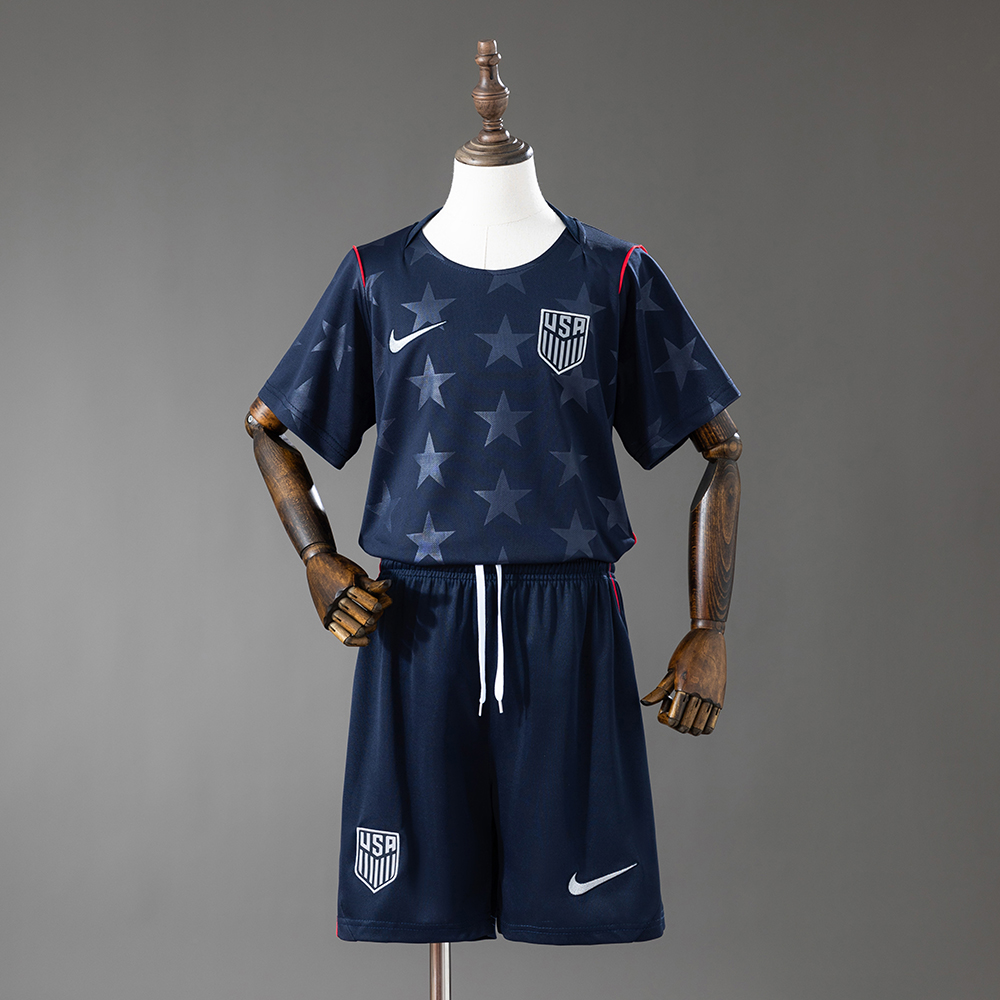 2026 United States National Team Away Kids Kit Jersey