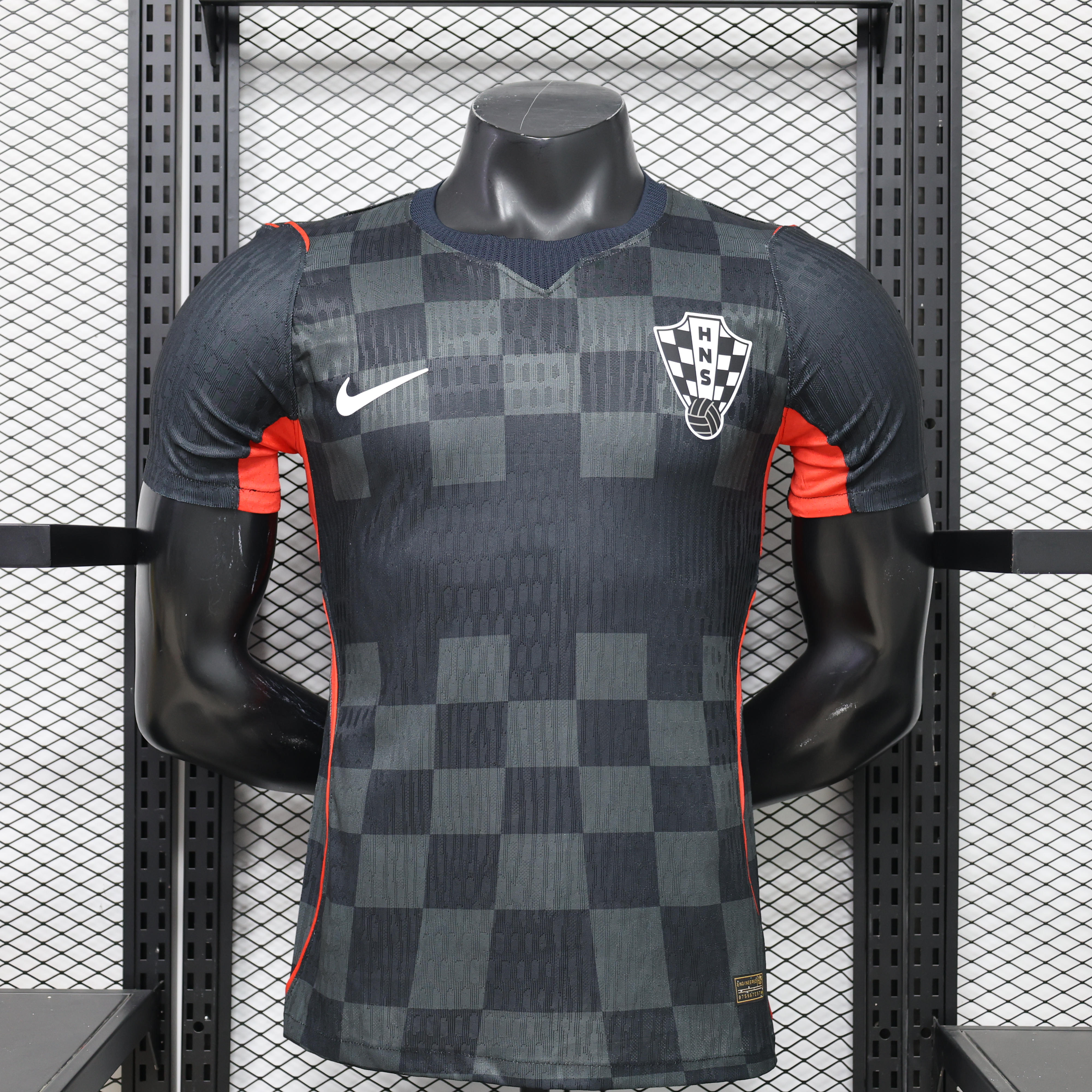2026 Version Joueur Maillot Édition Spéciale Noir Équipe Nationale Croatie Football 1:1 Qualité Thaï