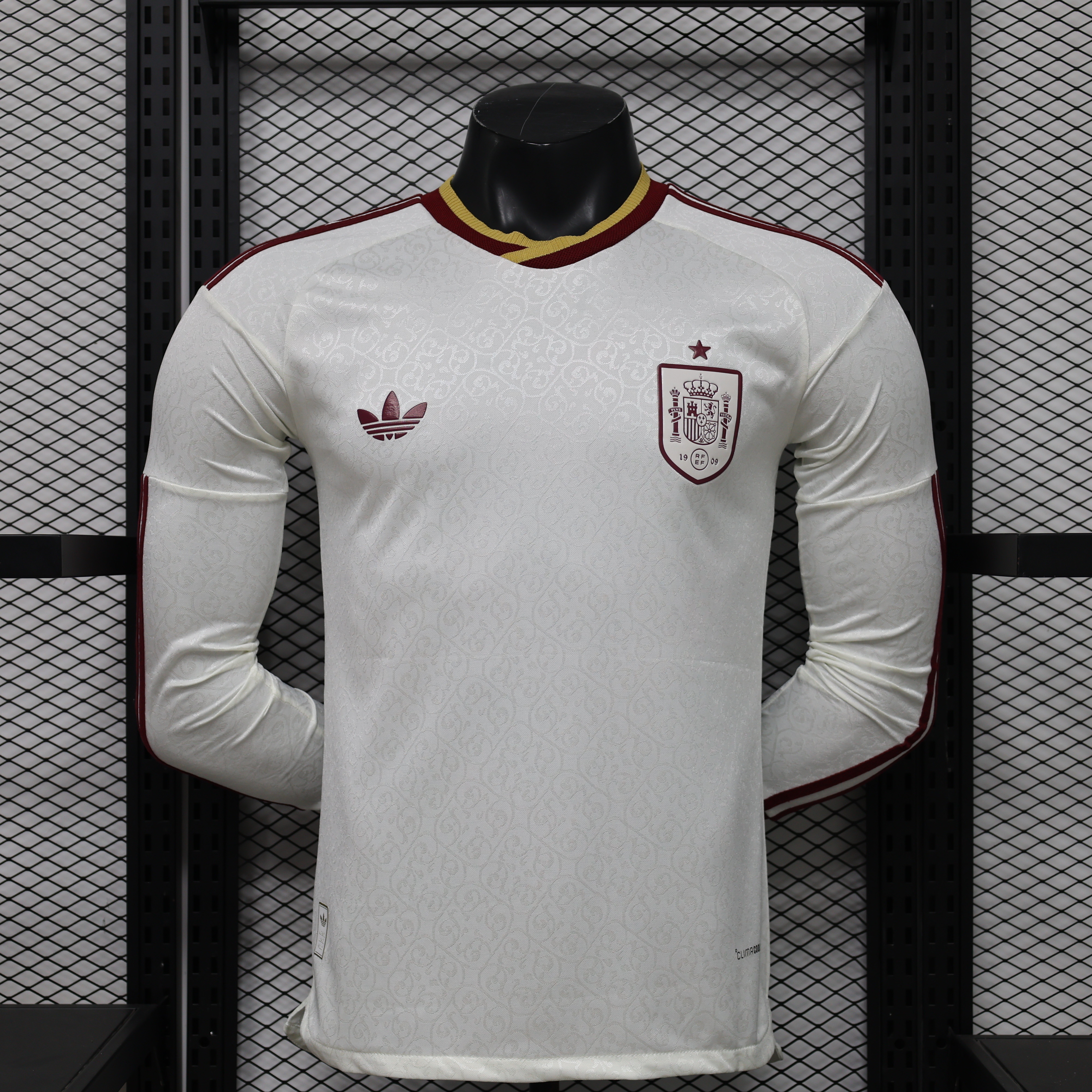2026 Player Version Spain National Team Away Long Sleeve Football Shirt AAA fan-grade