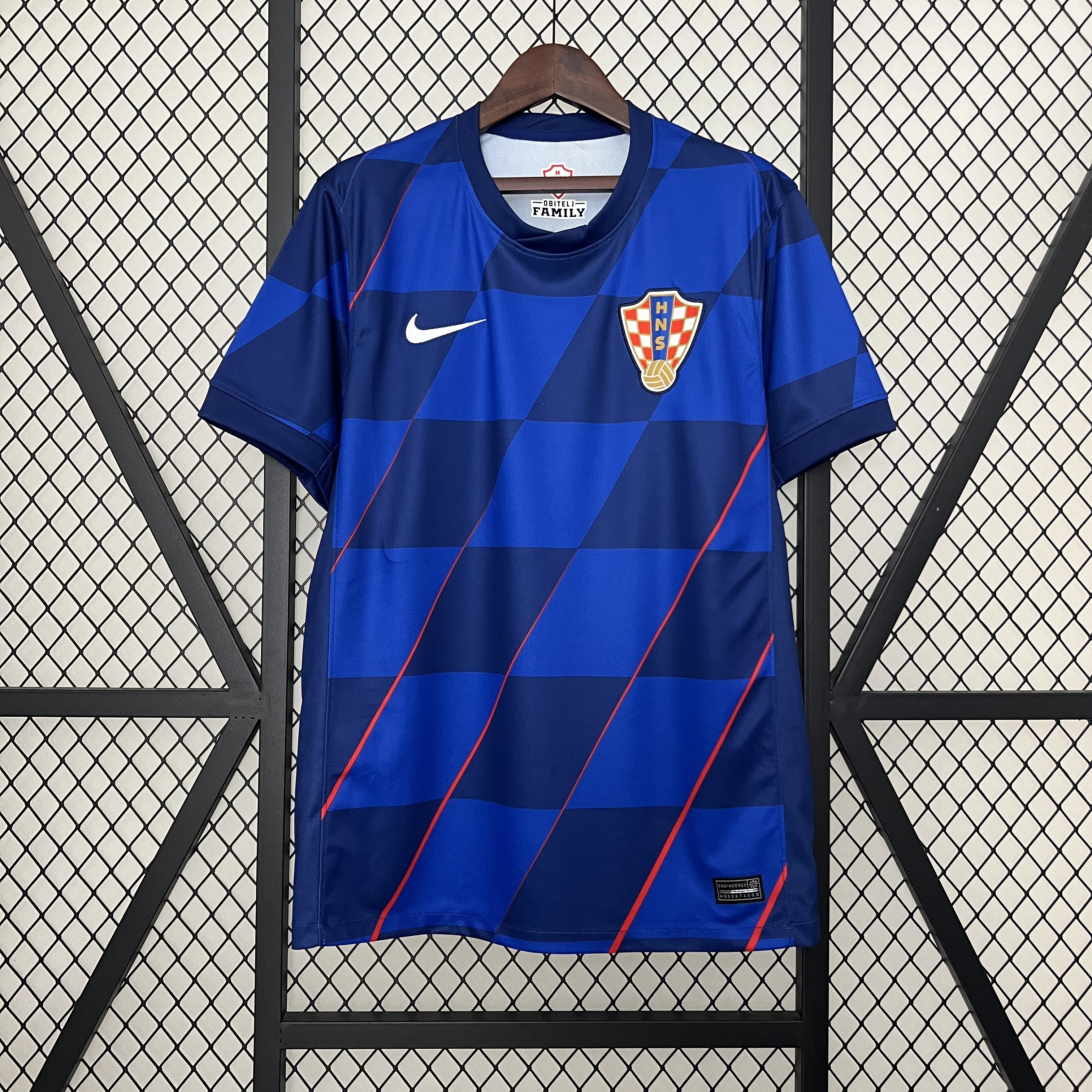 2024 Croatia National Team Away Football Shirt AAA fan-grade