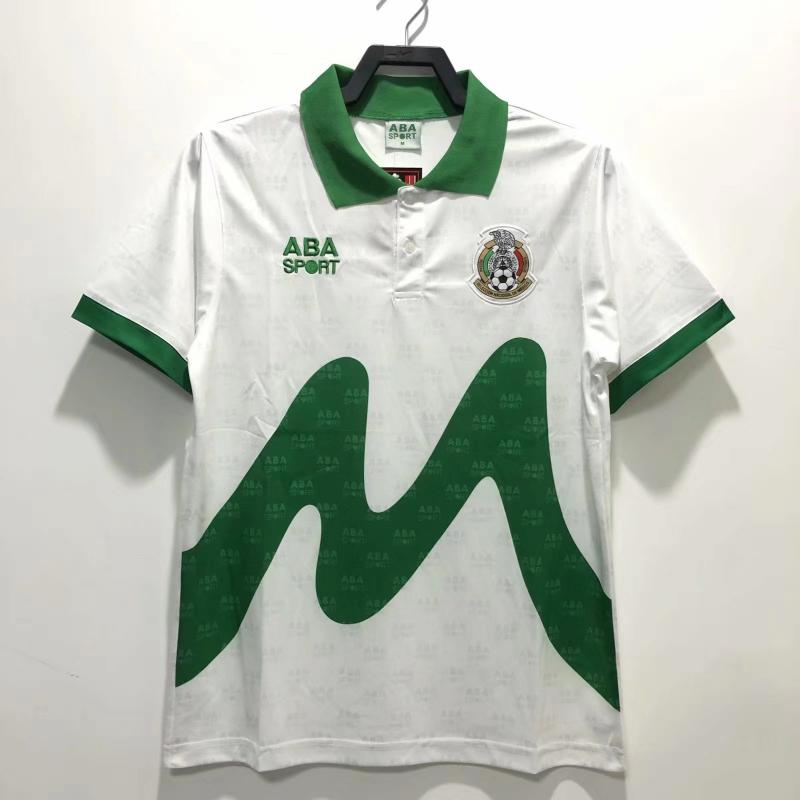 1995 Retro Mexico Away Soccer Jersey AAA fan-grade