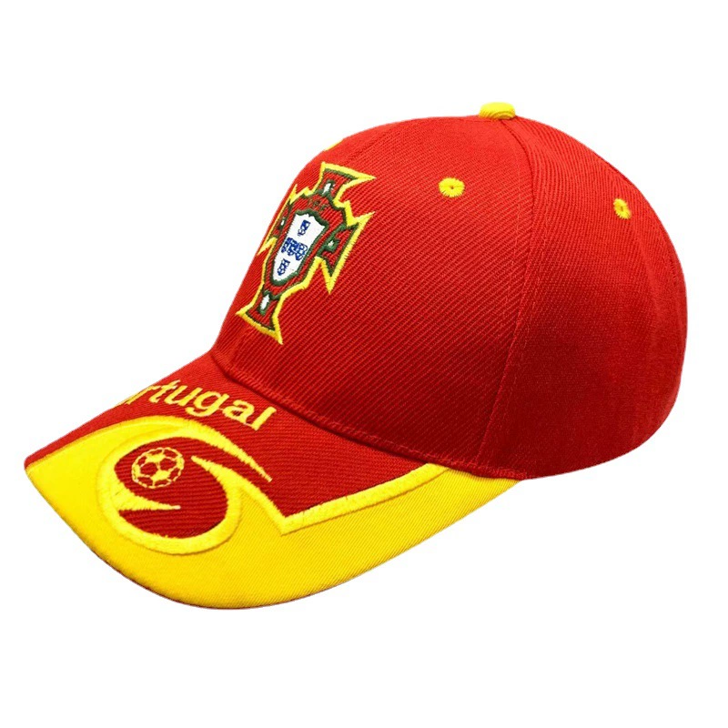 Portugal FPF Fan Football Cap (Yellow)