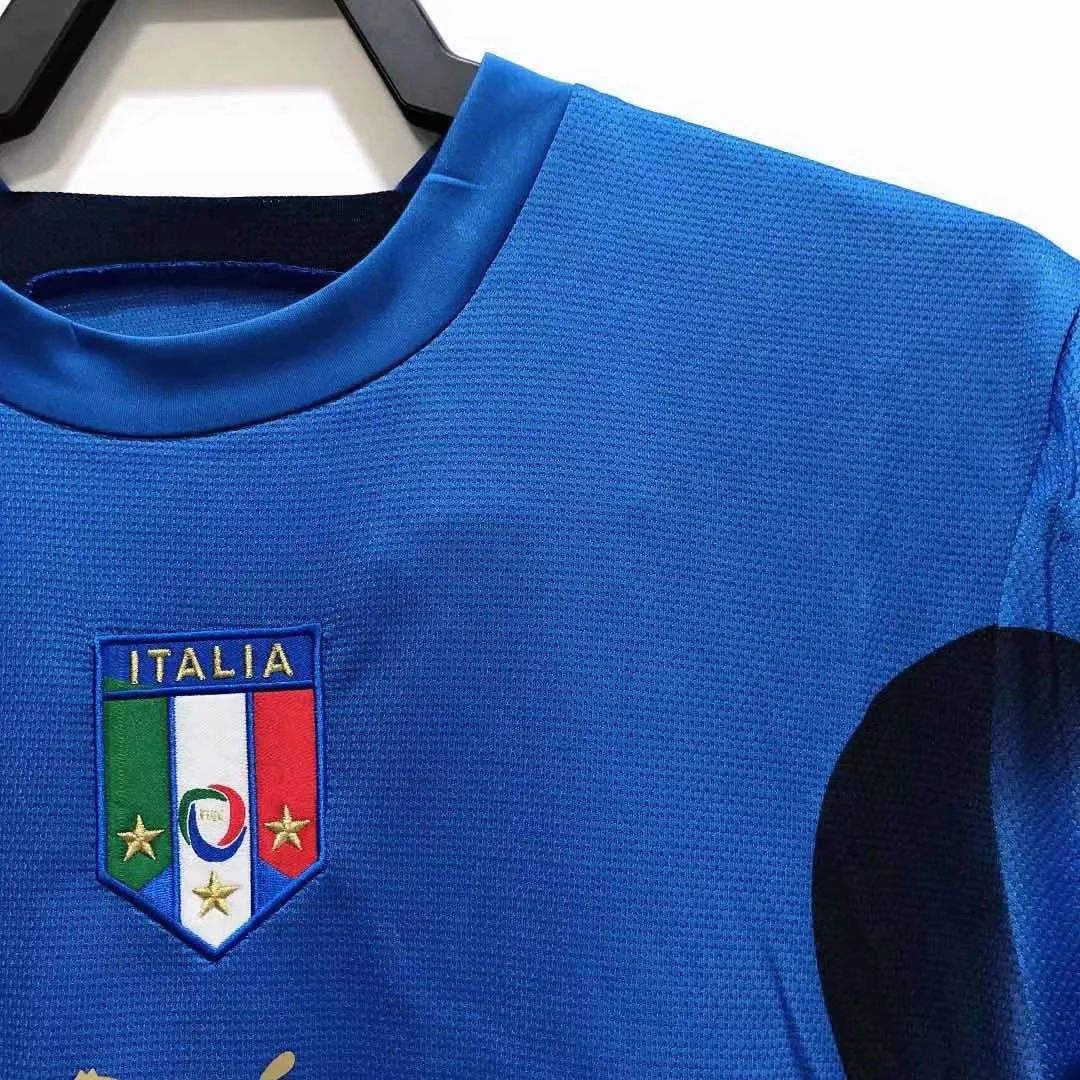 2006 レトロ イタリア ホーム サッカーシャツ — view 8