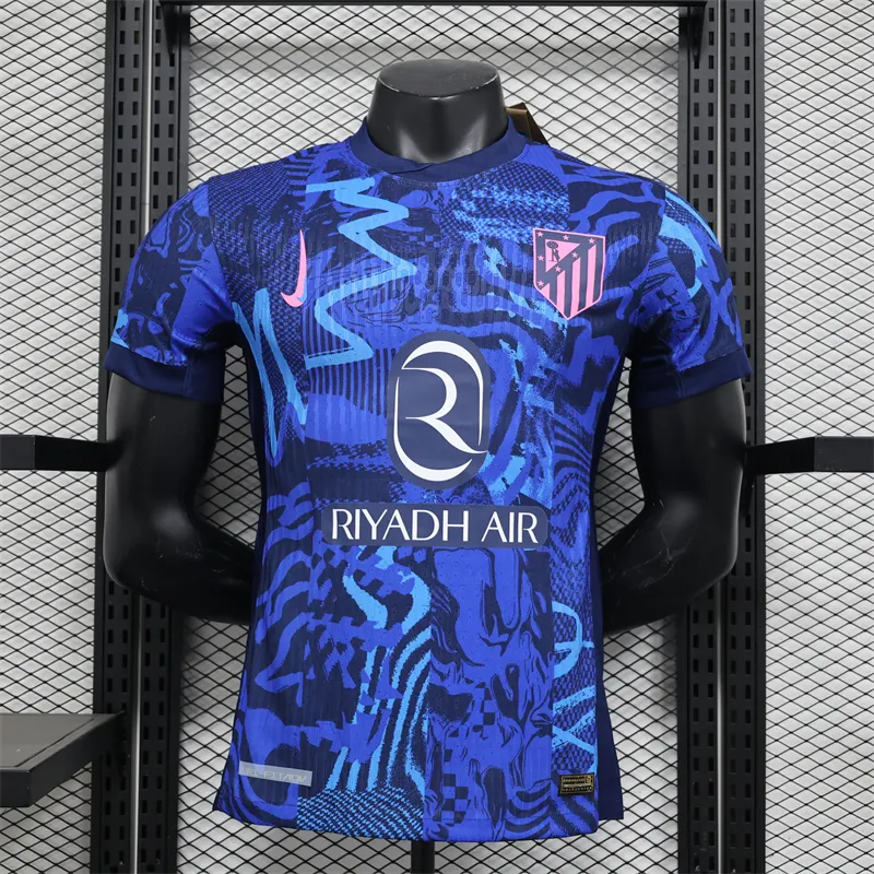2024/2025 Player Version Atletico Madrid Third Away Jersey