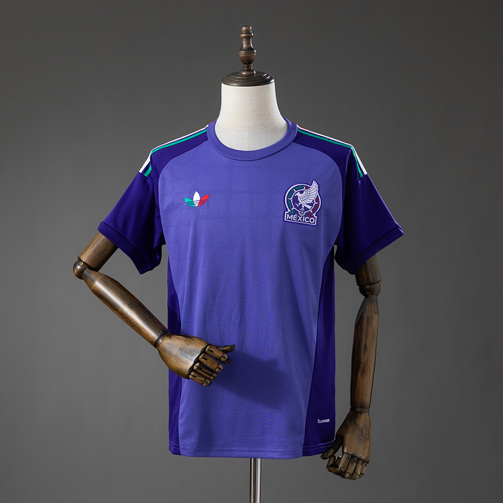2026 Mexiko Torwart Trikot - Lila AAA Fan-Qualität