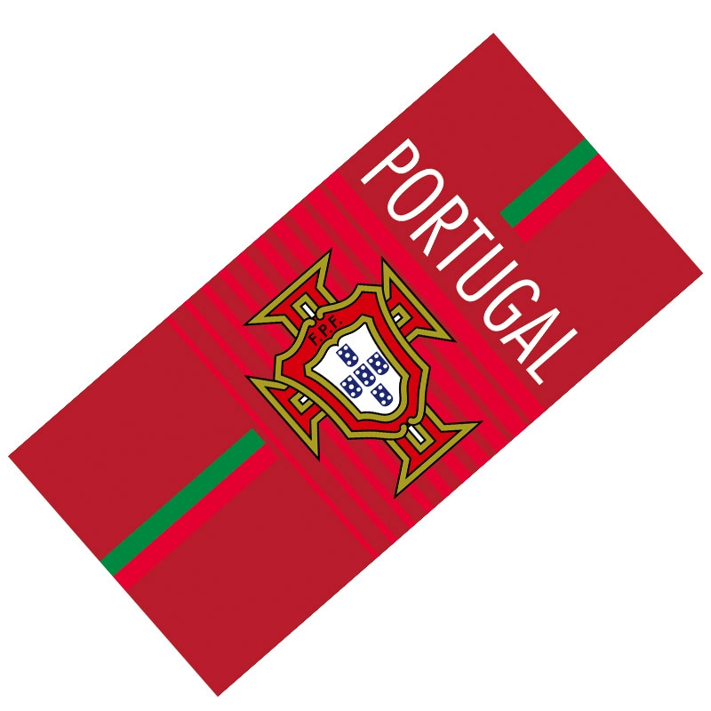 Serviette de plage de supporter Portugal — main view