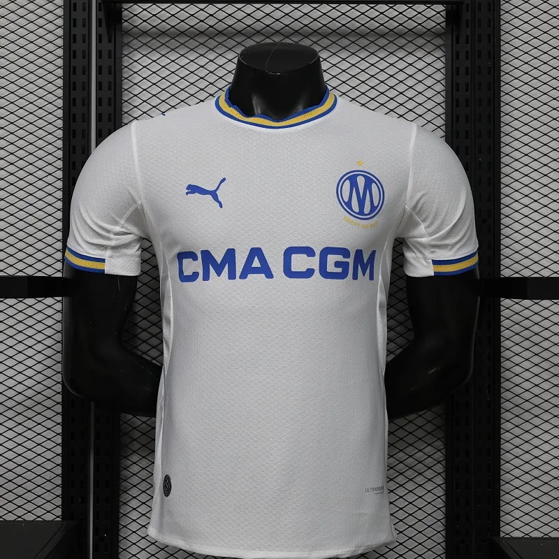 2026/2027 Player Version Olympique de Marseille Home Football Jersey1:1 Thai Quality