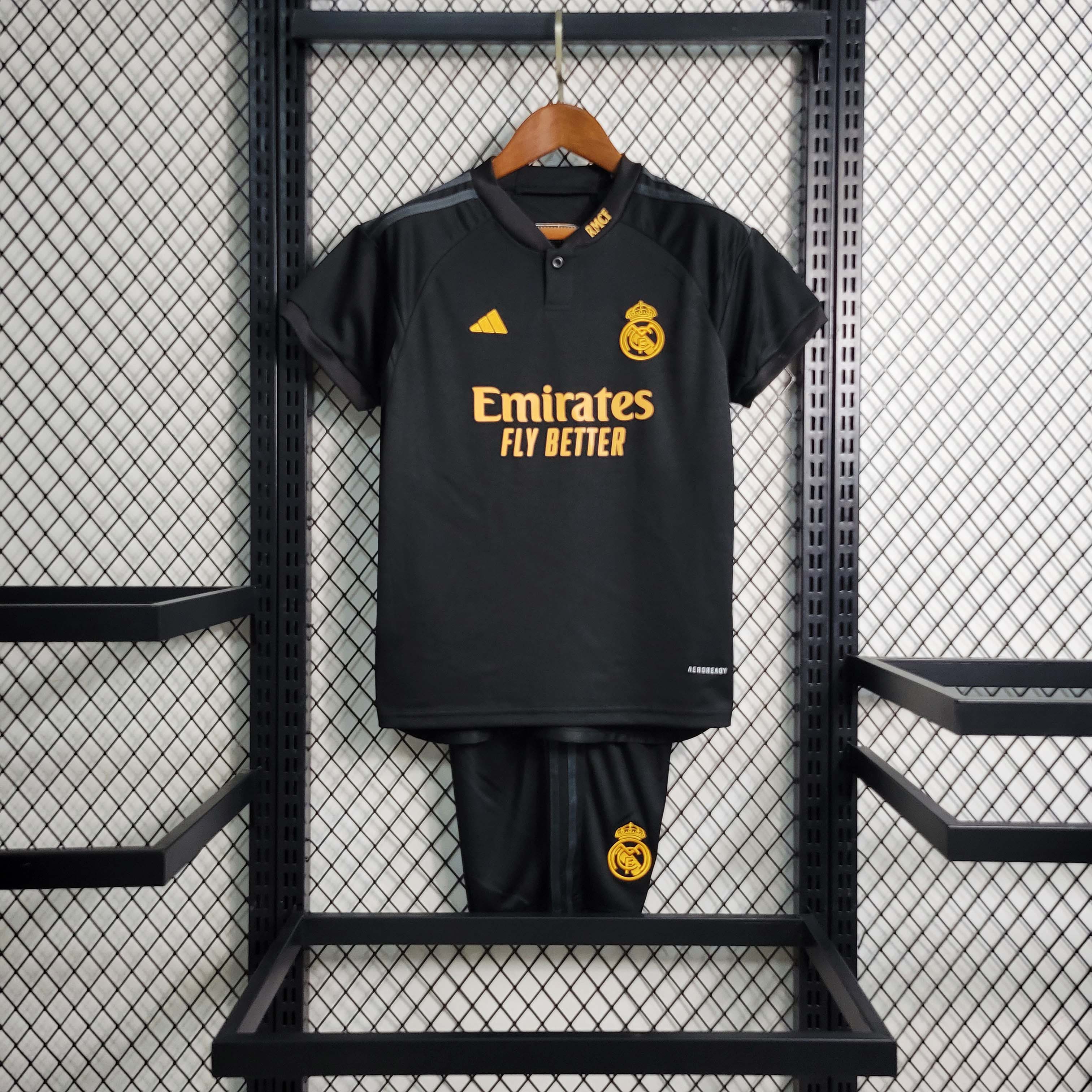 2023/2024 Real Madrid Third Away Football Shirt Kids Size AAA fan-grade