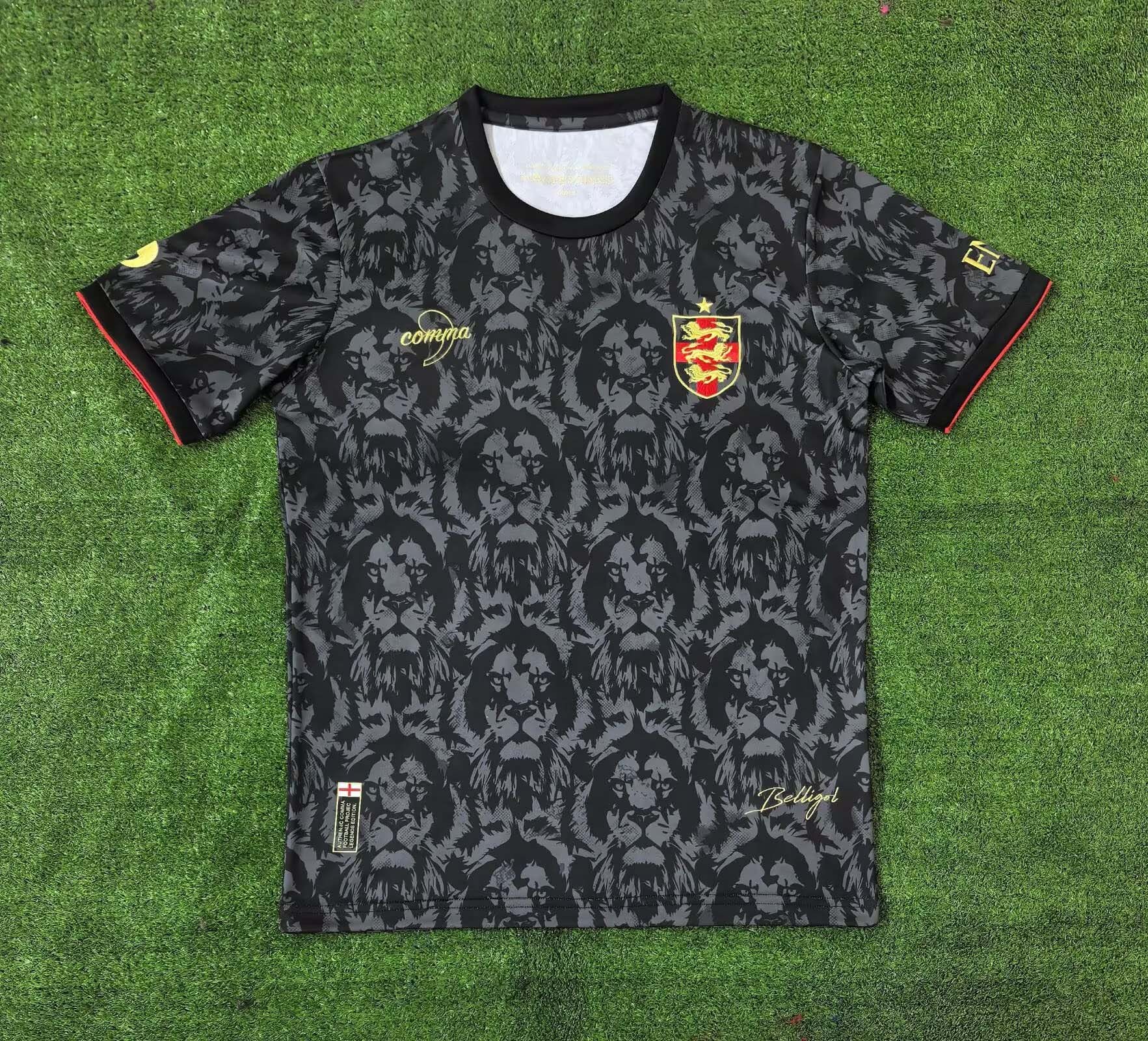 2024 England Special Edition Gray black Football Shirt AAA fan-grade