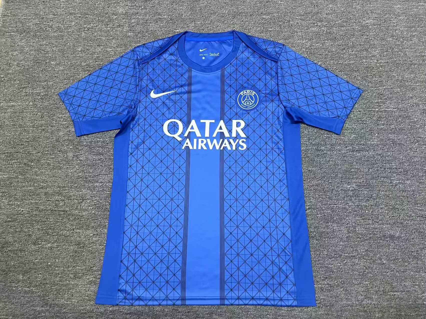2025/2026 Psg Paris Saint-Germain Trainingskleidung Blau Fußballtrikot Thai-Qualität