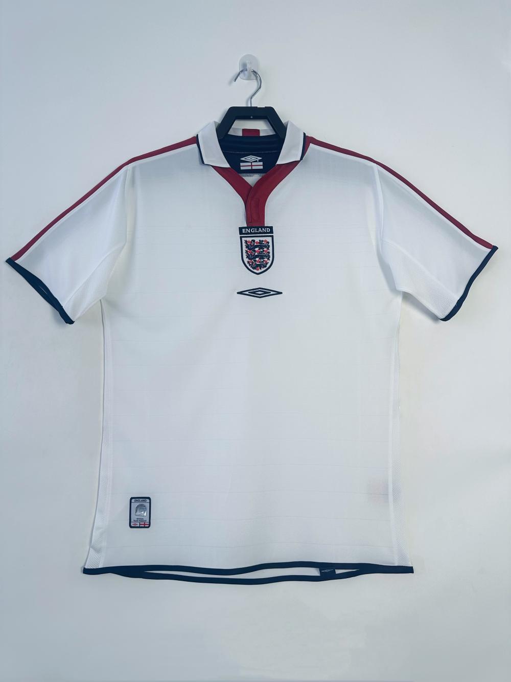 2004 Retro England Home Soccer Jersey AAA fan-grade