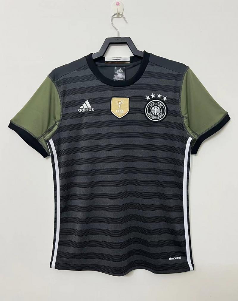 2016 レトロ サッカージャージ ドイツ アウェイ