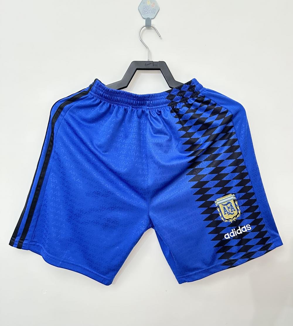1994 Retro Argentina National Team Away Shorts AAA fan-grade