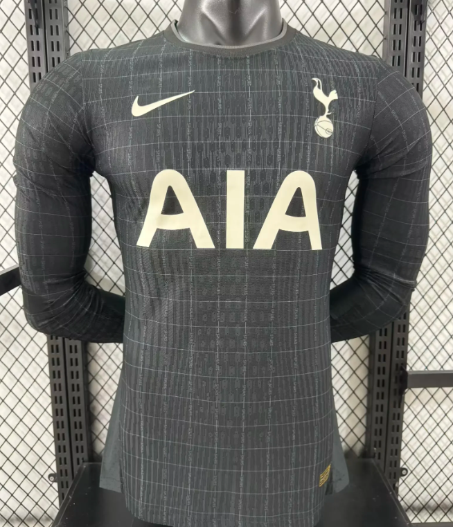 2025/2026 Long Sleeve Player Version Tottenham Away Football Shirt AAA fan-grade