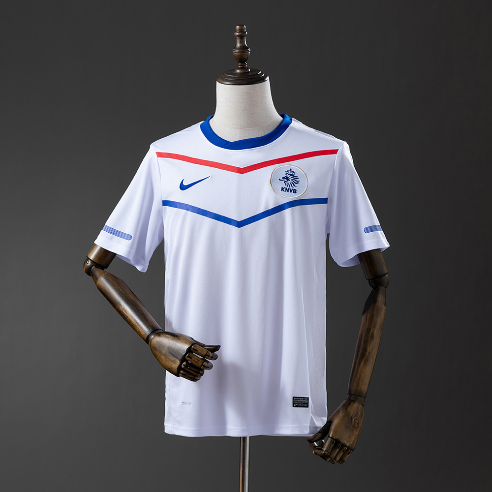 2012 Retro Países Bajos Selección Nacional Visitante Camiseta de Fútbol AAA calidad aficionado