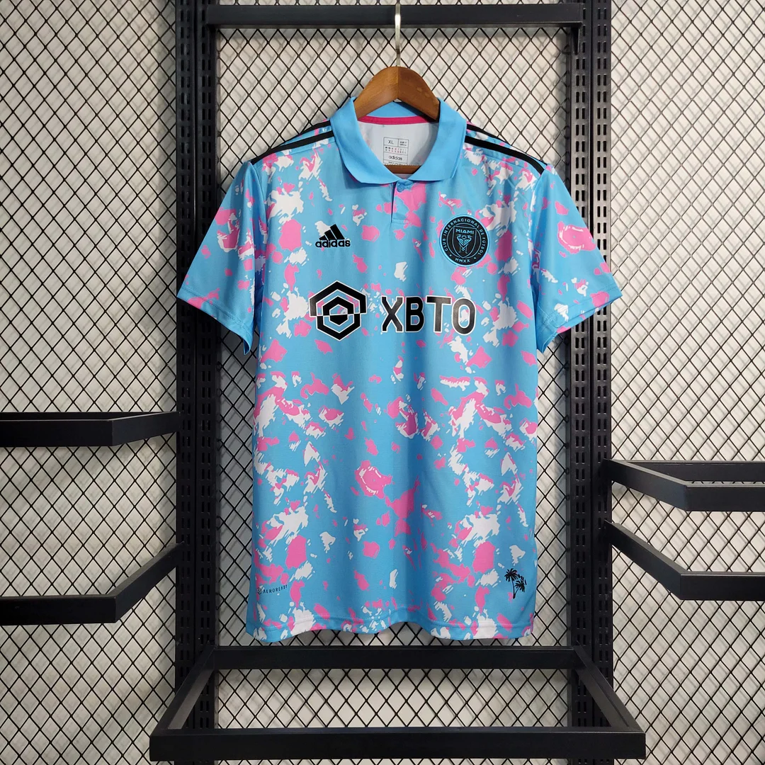 Maillot de football d'entraînement 2023/2024 Inter Miami Qualité Thaï