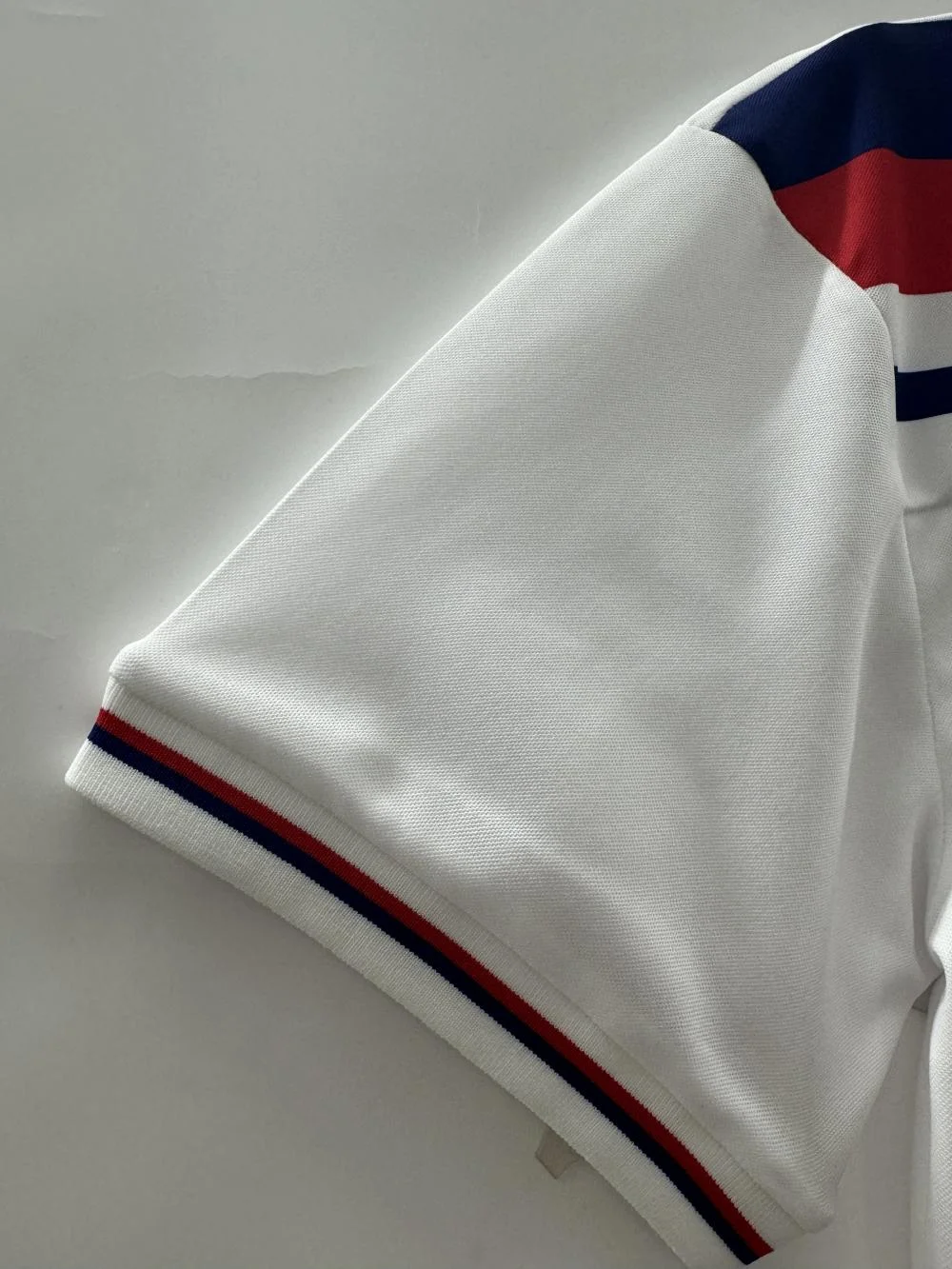 1982 Retro England Home Soccer Jersey — view 5